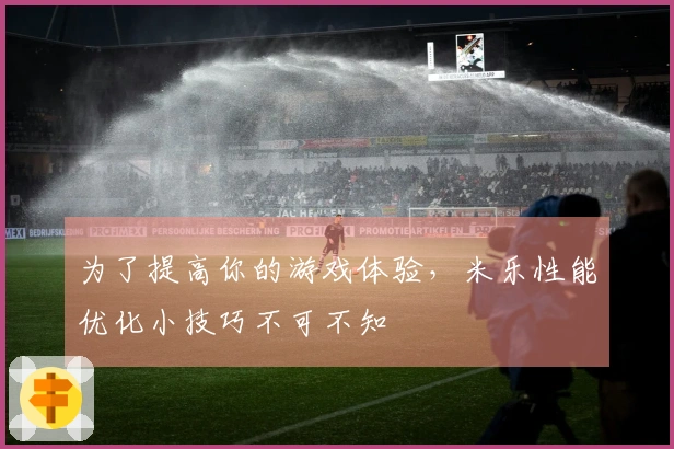 为了提高你的游戏体验，米乐性能优化小技巧不可不知